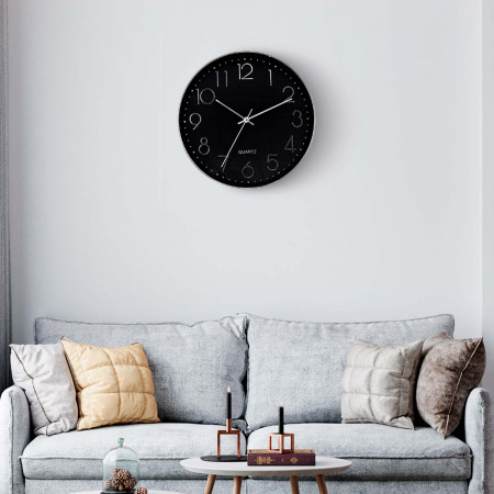  Reloj de pared, relojes de salón decoración moderna